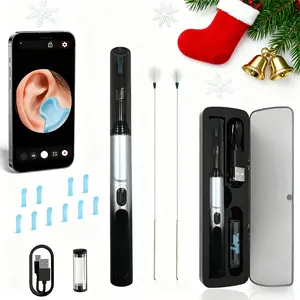 Ear Wax Removal Tool Camera, Ear Cleaner with Camera, Otoscope with Light, Earwax Removal Kit with 10 Replacement Tips