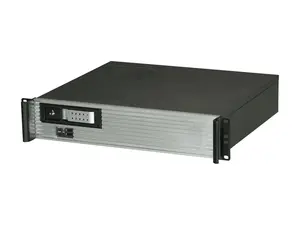 iStarUSA D213MATX-DE1SL-SL Silver Front Bezel Aluminum / Steel 2U Rackmount Compact Server Case