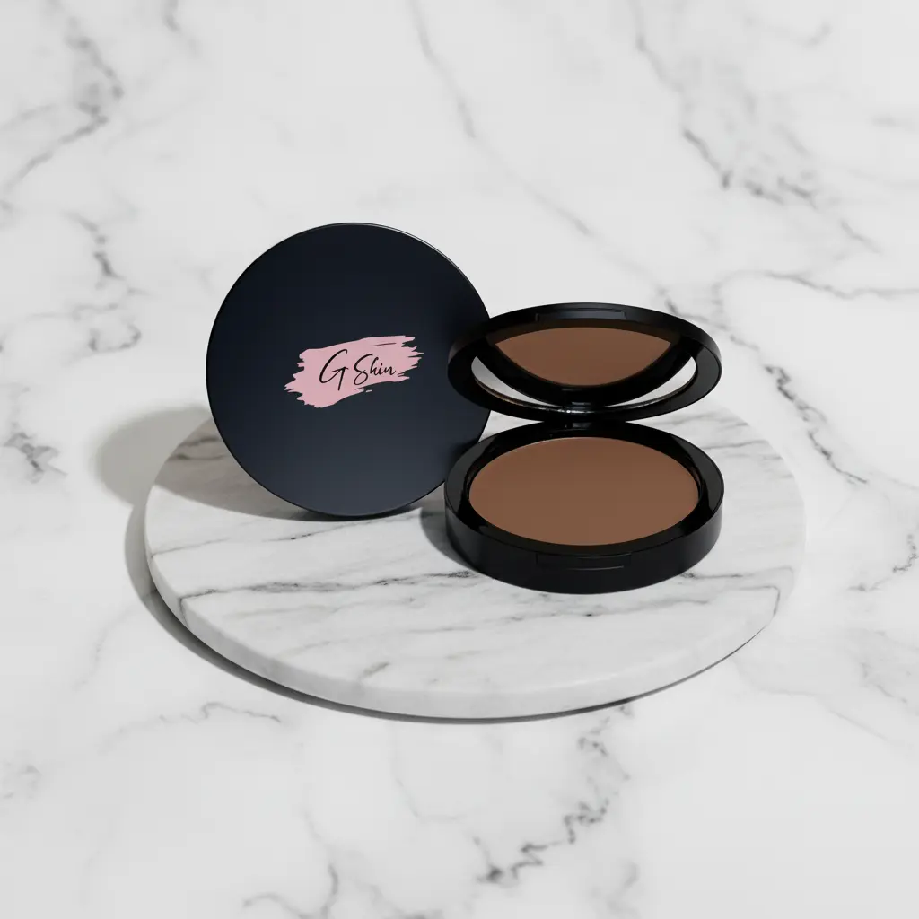 Mattifying Bronzing Powder - Talc-Free Vegan Makeup (Single Item, 0.44oz Shade Pecan), Smooth Blendable Formula for All Skin Types, Silky Natural Tan Finish, Titanium Beauty Bronzer with Brush Compatibility, Reduces Shine