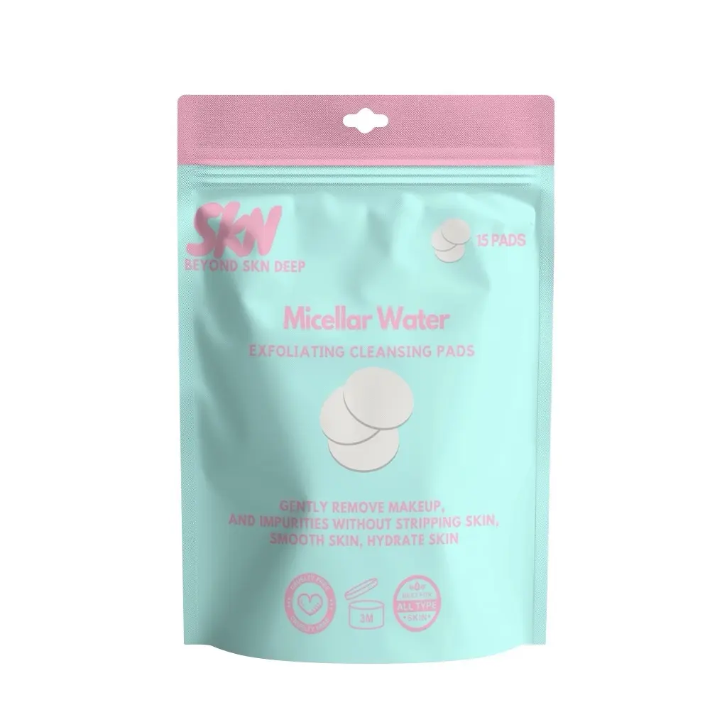Micellar Water Makeup Remover Cleansing Pads - For All Skin Types
