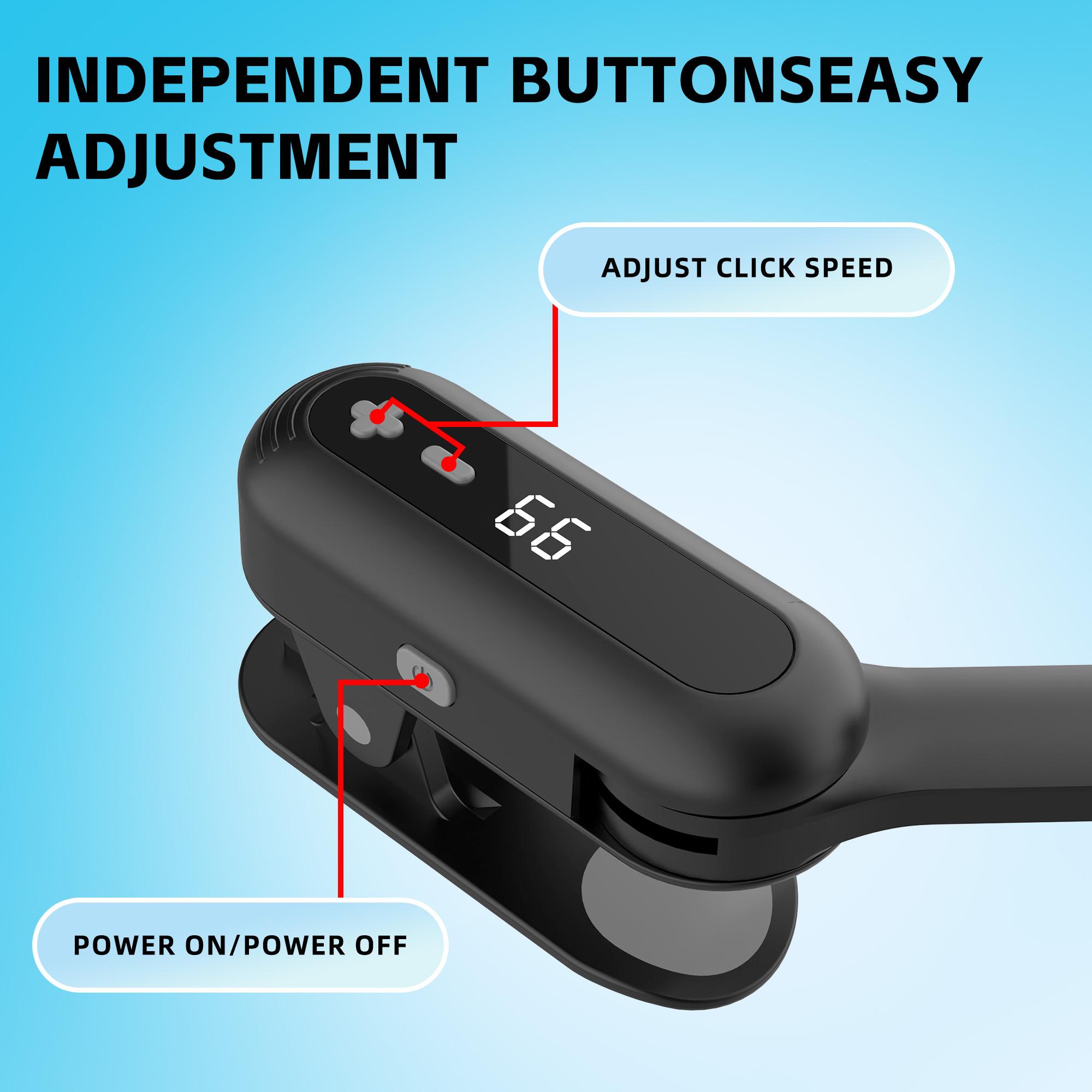 Auto Clicker Smart Tapper for iPhone iPad Android TikTok - Auto Touch Device with Adjustable Speed, Instant Clicker for Live Stream Likes, Social Media Tasks