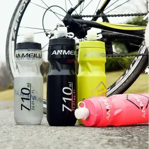 Plastic squeeze water bottle sports water bottle bicycle squeeze water bottle cycling water bottle PP5