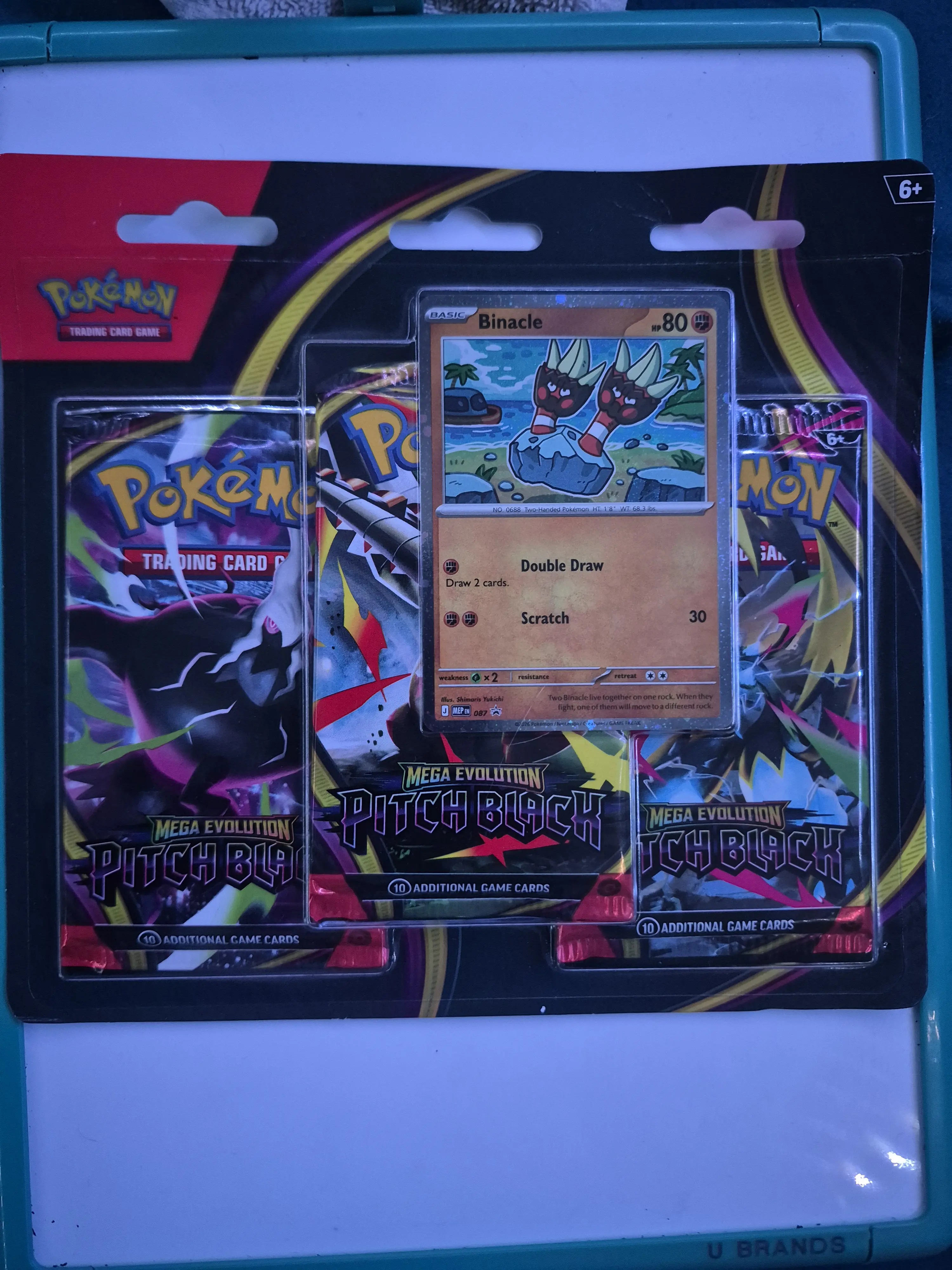 Pitchblack Non-Sports Trading Card 3-Pack Blister Pack