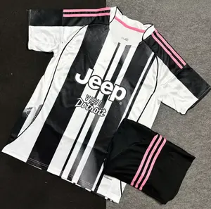 Black White Soccer Jersey Set – Premium Dragon Scale Fabric Football Uniform for Adults & Youth