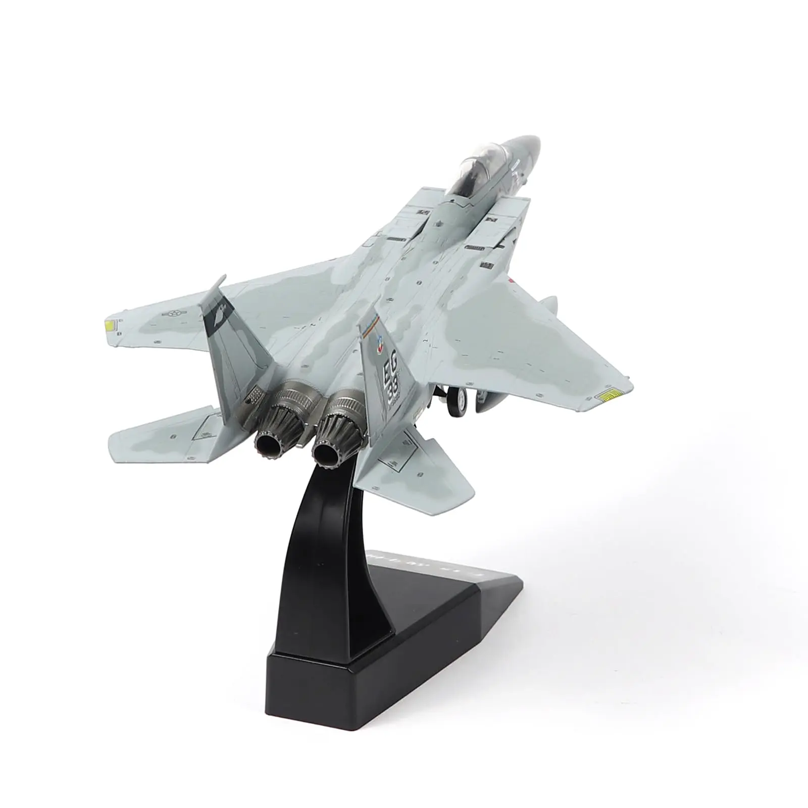 F-15C American Eagle Aircraft Model is a Twin-Engine 1:100 Metal die-cast Fighter Jet Model, Suitable for Collection and Gift-Giving Purposes., Diecast Model, Collectible