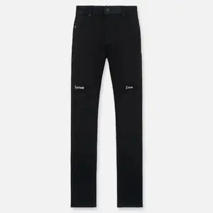 RTA Bryant Skinny Jean | Black Hologram Digital Cross
