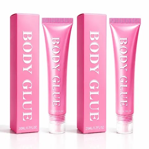 Body Adhesive Tape for Women's Bra & Clothes - Lightweight Fabric Beauty Accessory, Sweat-Water Resistant, Stain-Free, Soap-Safe Easy Removal, Everyday Outfit Confidence & Security, Accessories