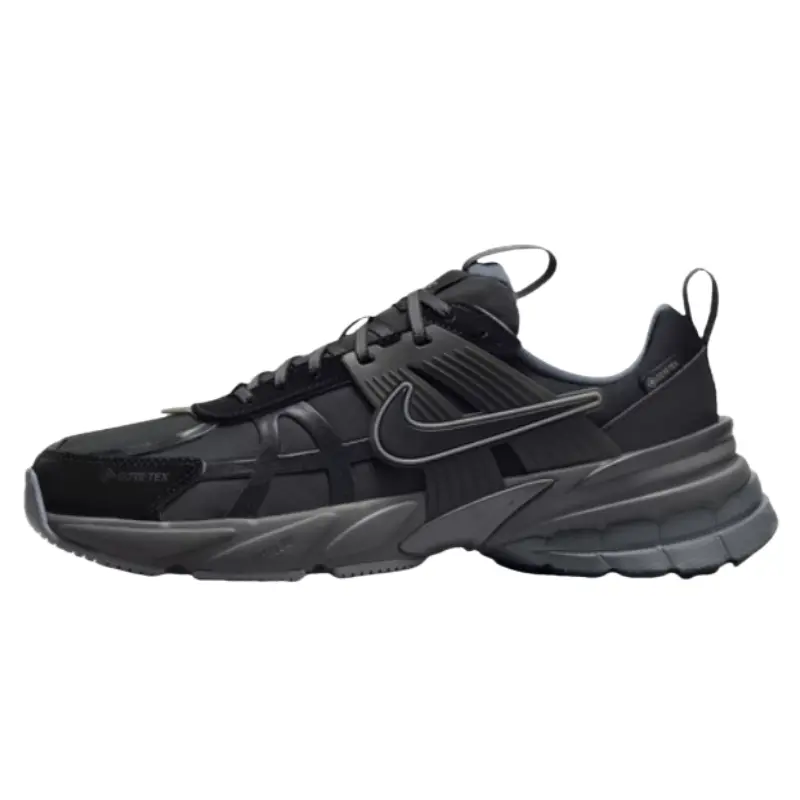 Nike V2K Run Gore Tex Black Iron Grey Stylish Comfortable Low Top Commuter Running Shoes Women's FZ2622-001