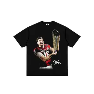 Comfort Colors Fernando Mendoza “Job Finished” Graphic T-Shirt, College Football Retro Sports Streetwear Tee Vintage NCAA Aesthetic Style, Unisex Fan Outfit for Men Women, Soft Washed Cotton Shirt Game Day Wear