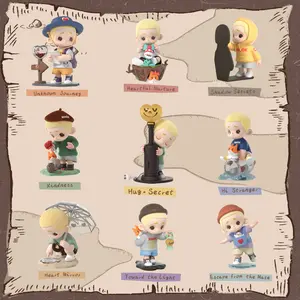 52TOYS Nook Quest for the Heart Collectible Toy Kawaii Creative Gift Room Decor Desktop Decoration Gift for Birthday Party Blind Bag Random Surprise Set