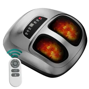 Foot Massager with Heat and Remote, Shiatsu Deep Kneading Electric Feet Massager Machine, Auto-Off,Gifts/Presents for Women Men