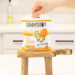 USDA Organic Tummydrops (Bag with 33 Drops) Gluten Free Organic Dairy Free Natural
