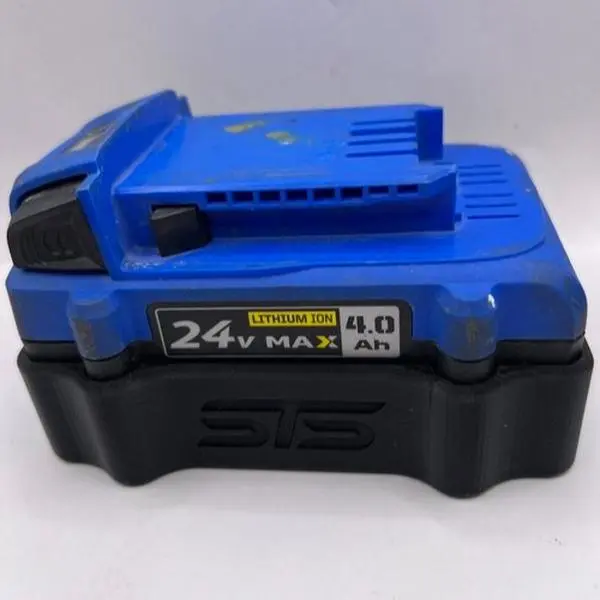 STS Auto Design Kobalt 20V 4.0Ah Magnetic Battery Cover KB2040 - Magnetic Attachment, Fits Battery Number KB 424-03S, Secure Design
