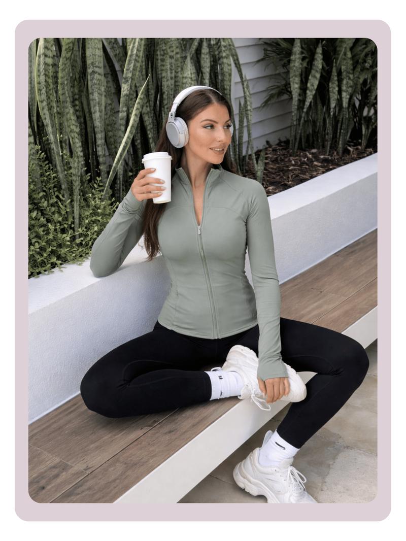 Coral Canton Women’s Solid Zip-Up BBL Sport Jacket Coral Canton Women’s Solid Zip-Up BBL Sport Jacket