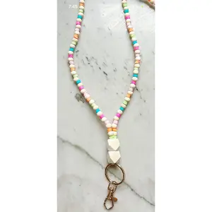 The Colorwheel Lanyard (Fully Beaded)