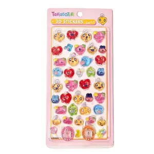 Kawaii 3D Puffy Bubble Stickers for Scrapbooking Cute Cartoon DIY Journaling Planner Stickers Waterproof Vinyl Stationery