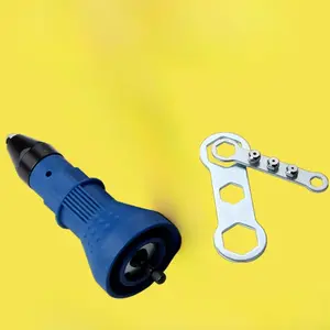 Electric Rivet Gun Drill Accessories Converter Tool, Nut Riveting Adapter for Electric Drill and Riveting Gun, High-Quality Hardware Tool