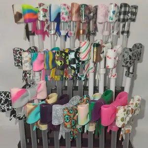 Big Bow Silicone Straw Toppers LIVE CLAIM for Large Tumblers 20oz to 40oz Perfect Fit Versatile Use Stylish DIY Projects