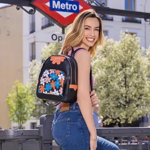 NL-FLORAL POP BACKPACK - Stylish Floral Design for Everyday Use