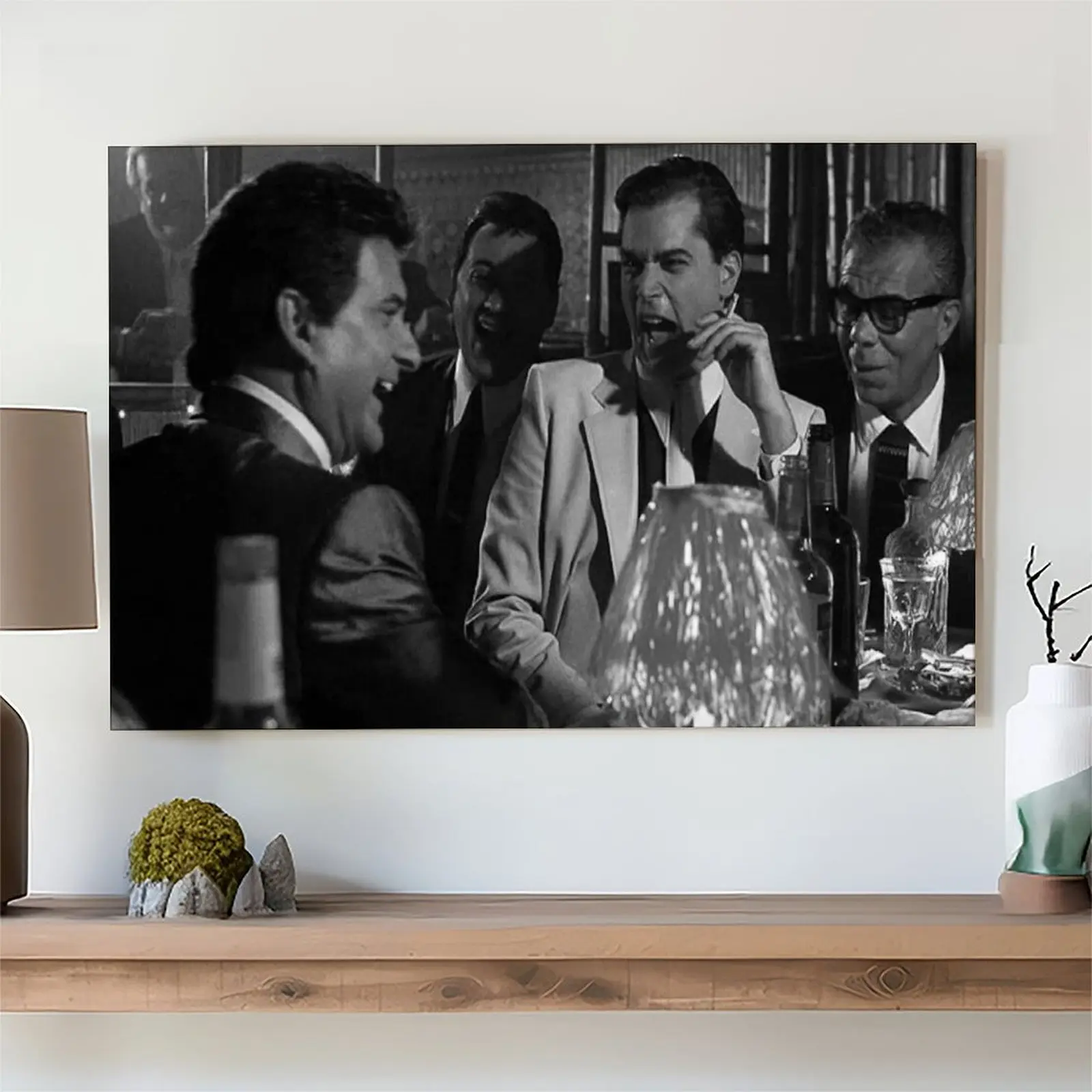 Goodfellas Poster, Funny Wall Art, Bar Cart Print, Retro Movie  display picture 1
