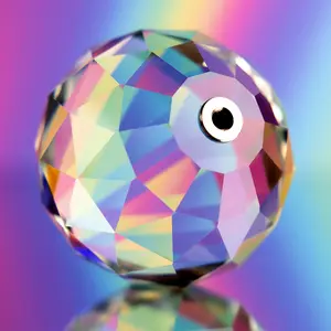 Prism Lens FX Handheld Orb Prism | 80mm Glass Sphere with 1/4"-20 Female Mount for In-Camera Refractions, Light Bending & Creative Lens Effects!