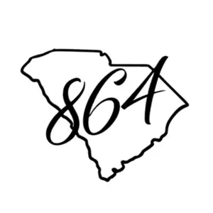 Custom State Area Code Decal Squatted Truck & Car Decal (Put Area Code And State In Notes)- Handmade in the US with Weather Resistant Vinyl
