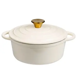 VC Enameled Cast Iron Dutch Oven - Available in 3, 5 & 7 Qt Sizes - Cookware, Pots