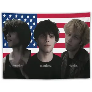 Tapestry 30"×40" Triplets Funny Tapestry,Sturnilo Iconic American flag Tapestry for Gifts Souvenirs Bedroom College Dorm Room Concert Bar Decorationsvalentine's room accessories