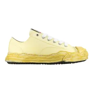 Maison Mihara Yasuhiro Hank OG Sole Canvas Low Aged White