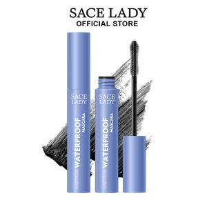 SACE LADY Black Mascara Waterproof Volume Lengthening Smudge-proof Long Lasting Eyelashes Eye Makeup 6g Curler Cosmetic Deals For You Days