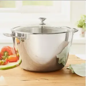 Healthy Cook Solution 16QT Stainless Steel Pot