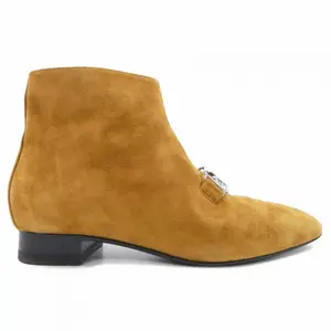 Pre-owned HERMÈS Calfskin Small Leather Goods Hermes 192160Z Boots