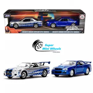 Jada 1:32 Fast & Furious Twin Pack - Brian’s Nissan Skyline GT-R (BNR34)