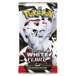 Pokémon - Scarlet & Violet White Flare Booster Pack - 10 Additional Game Cards - Trading Card Game - Ages 6+