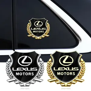 Lexus Car Body Decoration Sticker, Window Decal, Custom Modification, Exterior Accessories, 3D Car Emblem, Lexus Car Decorations