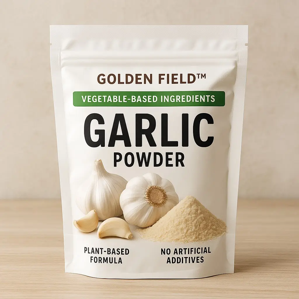 Natural Garlic Powder 6.35 oz by GOLDEN FIELD