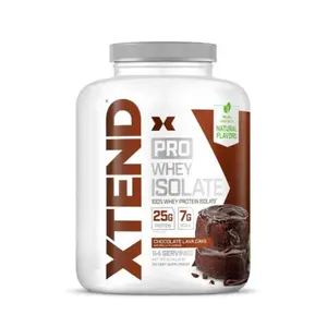 XTEND Pro Protein Powder | 100% Whey Protein Isolate | Keto Friendly + 7g BCAAs with Natural Flavors | 5lbs