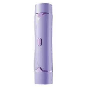 3D Floating Blade Electric Hair Remover & Bikini Trimmer for Women - Wet/Dry Use Body Legs Underarms - Dual Head Rechargeable Travel Size