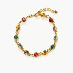 en route 18K Gold Plated Infinity Bracelet, Classic Infinity Ribbon Motif with Elegant Sleek Lines, Lightweight Construction with Secure Clasp for Easy Wear, Versatile Piece Essential Designed for Layered Stacking & Modern Daily Outfits