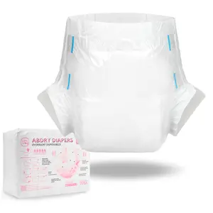 Littleforbig Adult ABDry Ultra Absorbent Diapers - Soft & Solid Adult Diaper 10 Pieces - Ideal for Women Care, Adult Incontinence Underwear