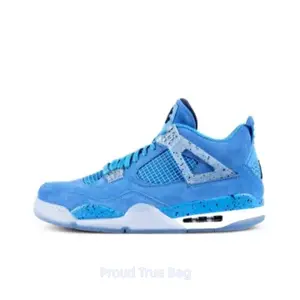 Retro Casual Sneakers Versatile, Durable, and Comfortable Blue Basketball Shoes