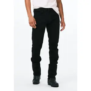 Slim Ash Men's Jeans, Black Coated - BM22047 Slim Ash Men's Jeans, Black Coated - BM22047