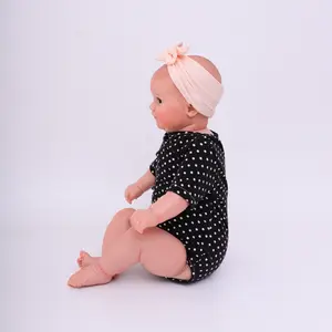 Realistic Reborn Baby Doll - Lifelike Smiling Doll with Soft Cloth Body & Handmade Outfit, Perfect for Collectors & Kids 3+,Toy Dolls.