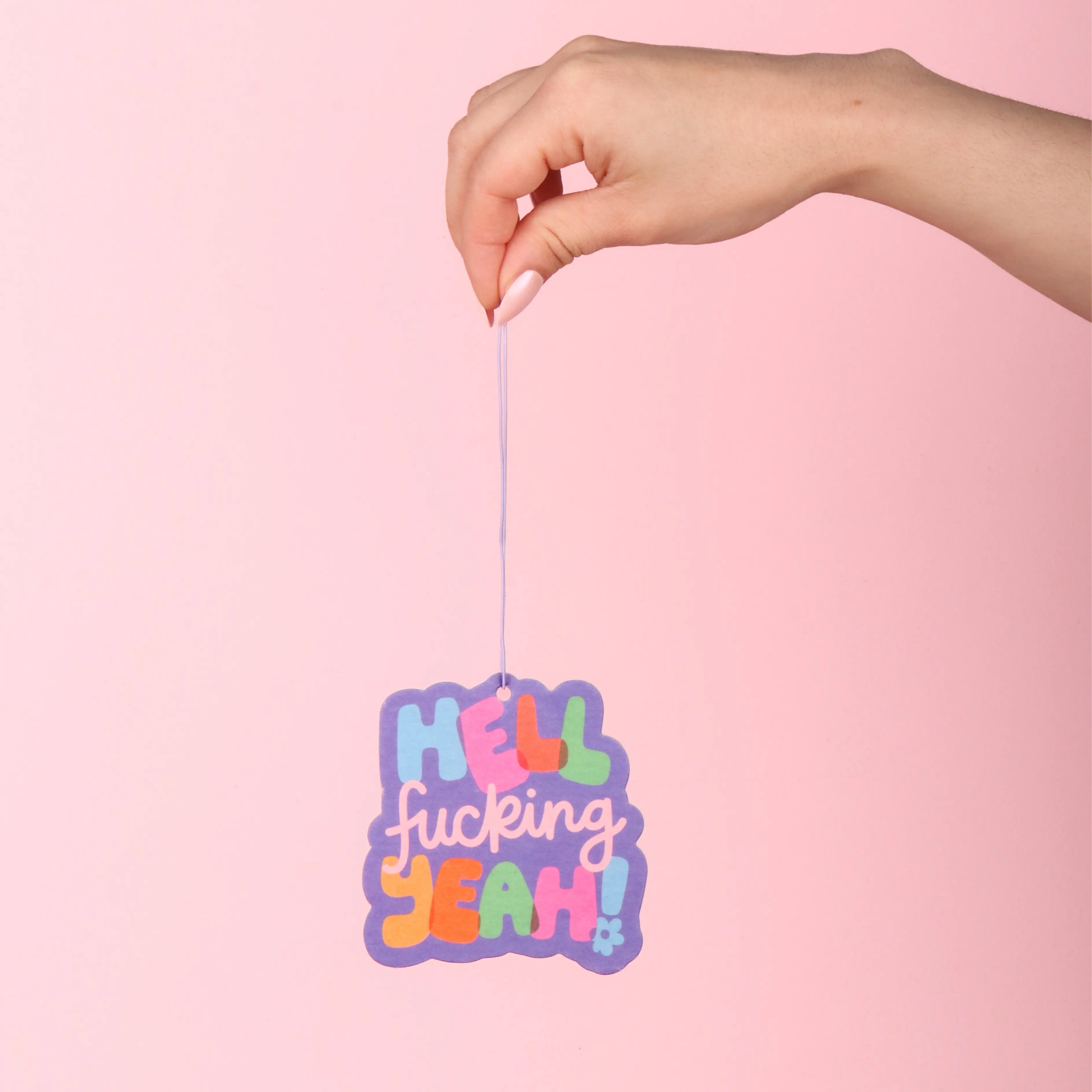Hell Fucking Yeah Air Freshener