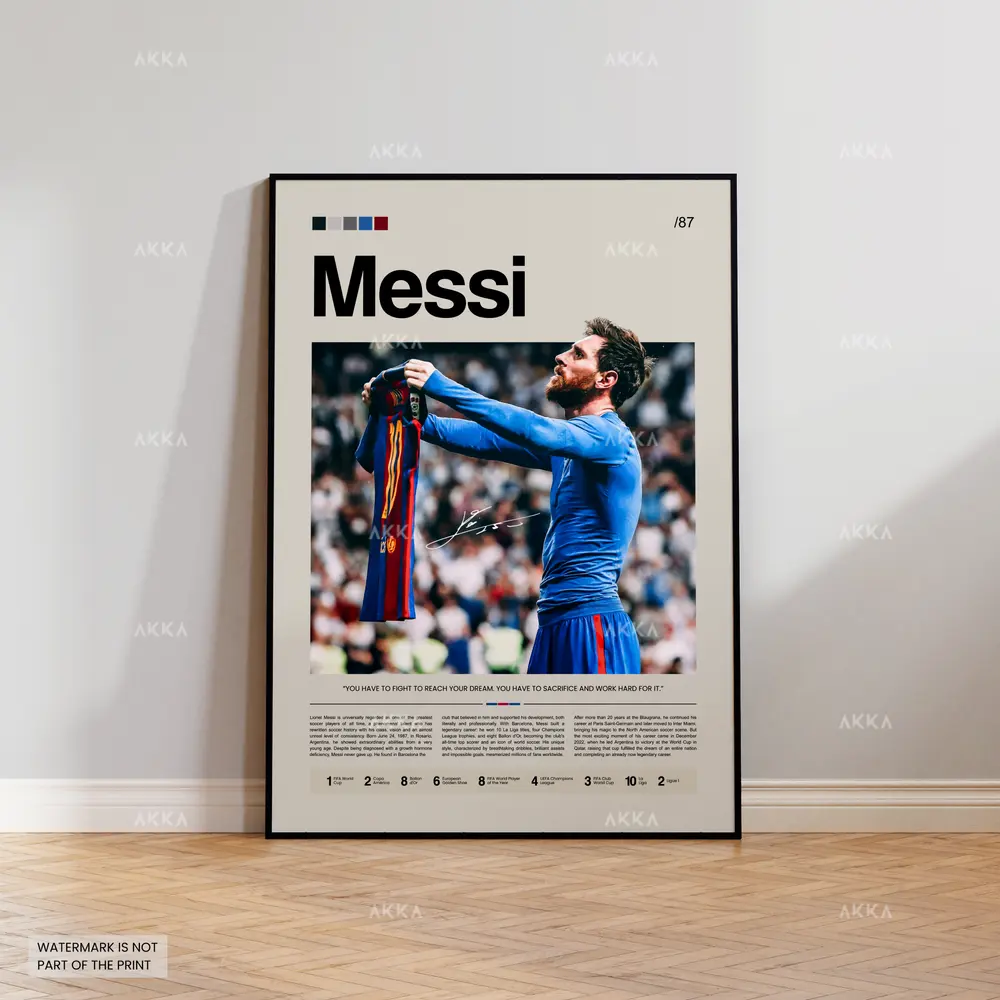 Lionel Messi - FC Barcelona poster