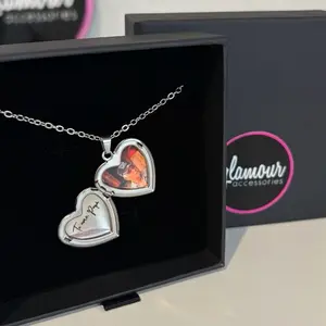 Steel heart locket Steel heart locket