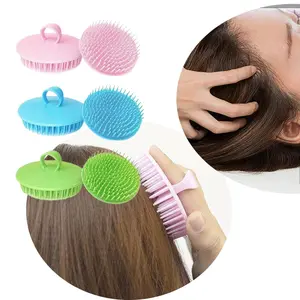 Pack of 6 Hair Scalp Brush Dandruff Cleaning Brush Shower Scalp Shampoo Brush Scalp Massager