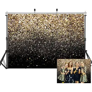 Black and  Backdrop  Spots Backdrop Vinyl Photography Backdrop  Background for Family Birthday Party  Studio Props 11547(7x5FT)