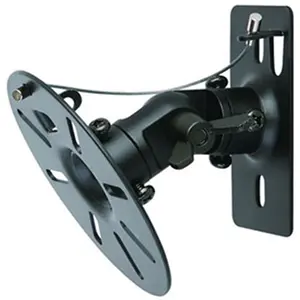 TygerClaw SM8001BLK Steel Compact 3-Axis Dual Speaker Wall Mount, Audio & Video Accessories