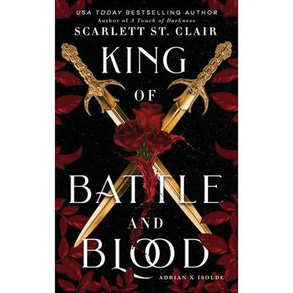 USED Book - King of Battle and Blood by St Clair, Scarlett (Paperback) - english